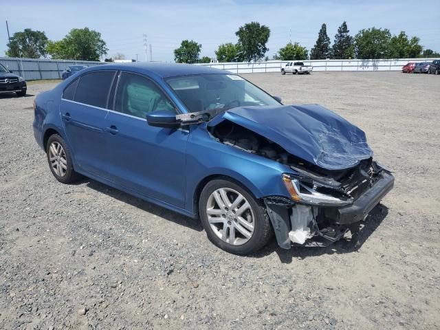 3VW2B7AJ5HM258572 - 2017 VOLKSWAGEN JETTA S 蓝色 照片 4