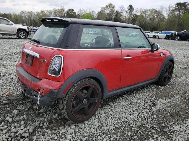 WMWSV3C57BTY11070 - 2011 MINI COOPER S RED photo 3