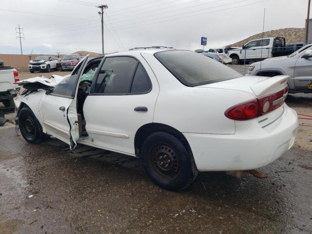 1G1JC52F837197112 - 2003 CHEVROLET CAVALIER WHITE photo 2