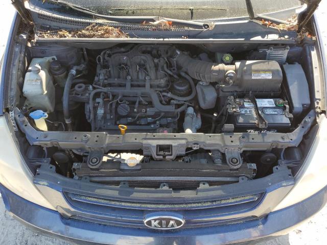 KNDMB233566089521 - 2006 KIA SEDONA EX BLUE photo 12