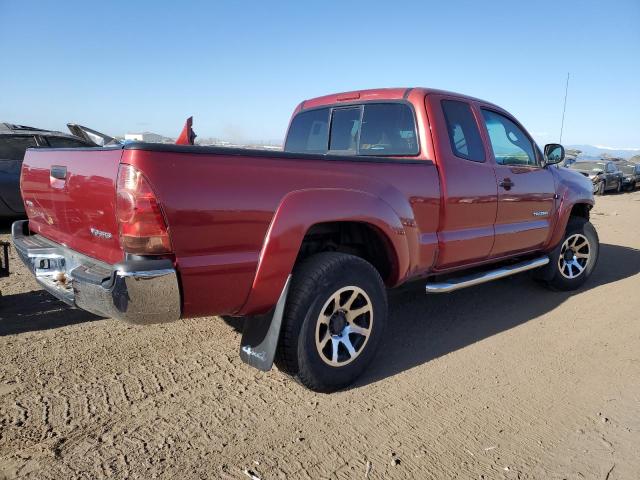 5TEUU42NX7Z447371 - 2007 TOYOTA TACOMA ACCESS CAB RED photo 3