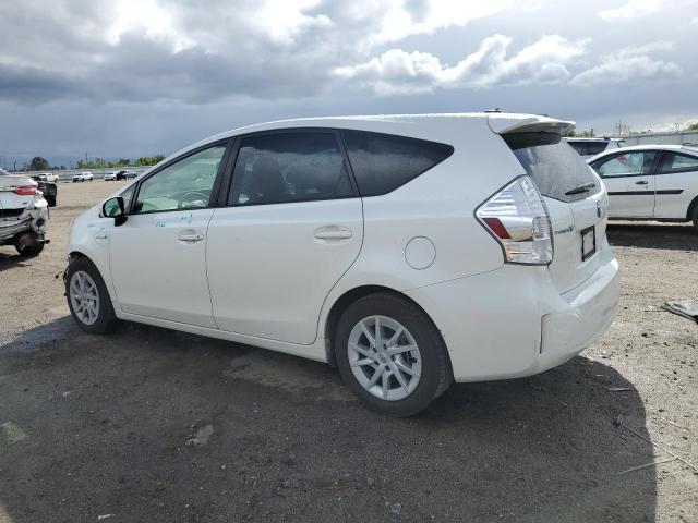 JTDZN3EU3D3192489 - 2013 TOYOTA PRIUS V WHITE photo 2