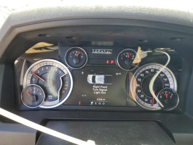 1C6RR7TT8KS695287 - 2019 RAM 1500 CLASS SLT ვერცხლისფერი ფოტო 9