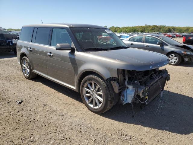 2FMHK6D88EBD04288 - 2014 FORD FLEX LIMITED GRAY photo 4