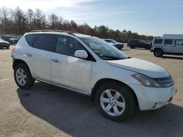 JN8AZ08W47W658113 - 2007 NISSAN MURANO SL WHITE photo 4