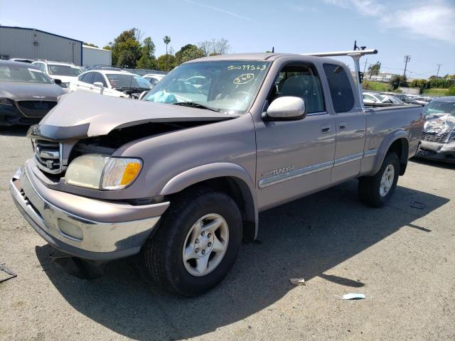 5TBRT38172S228423 - 2002 TOYOTA TUNDRA ACCESS CAB LIMITED TAN photo 1