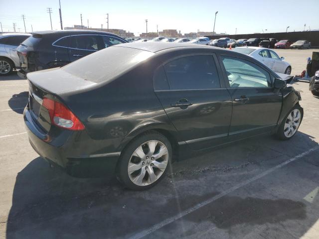 2HGFA1F57BH305799 - 2011 HONDA CIVIC LX BLACK photo 3