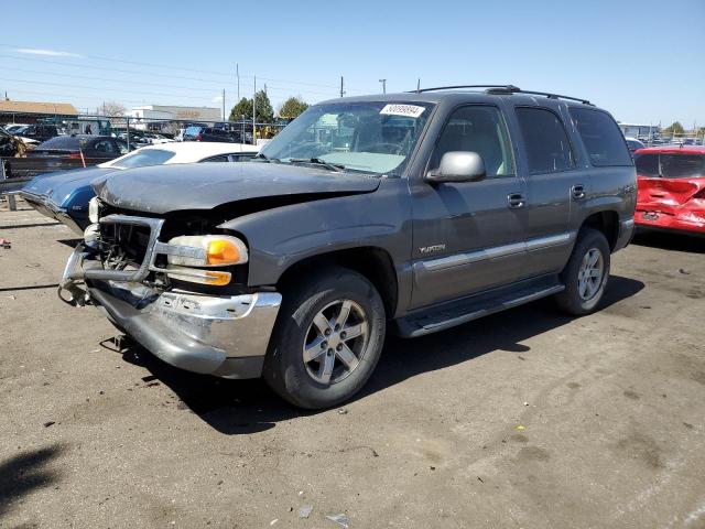 1GKEK13T32J136989 - 2002 GMC YUKON GRAY photo 1