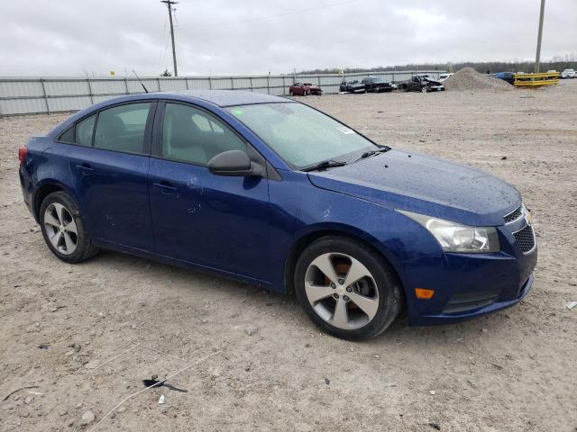 1G1PA5SH4D7111216 - 2013 CHEVROLET CRUZE LS BLUE photo 4