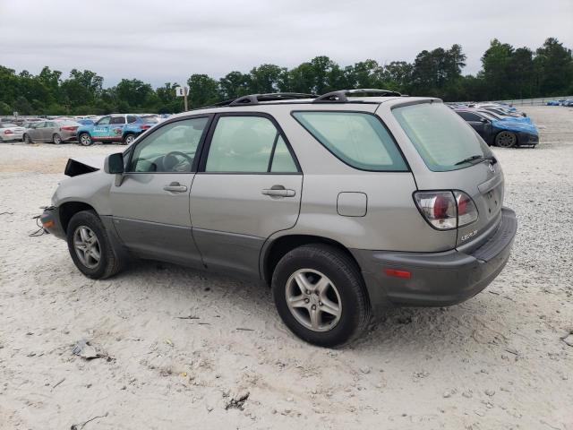 JTJGF10U710116784 - 2001 LEXUS RX 300 GRAY photo 2