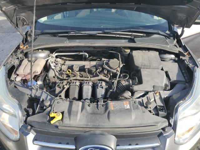 1FADP3F23EL422282 - 2014 FORD FOCUS SE GRAY photo 11