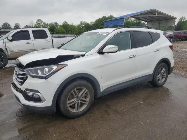 5NMZU3LBXJH088583 - 2018 HYUNDAI SANTA FE S WHITE photo 1