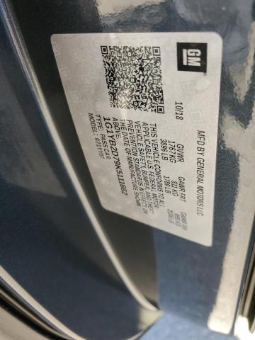 1G1YB2D79K5111662 - 2019 CHEVROLET CORVETTE STINGRAY 1LT CHARCOAL photo 12