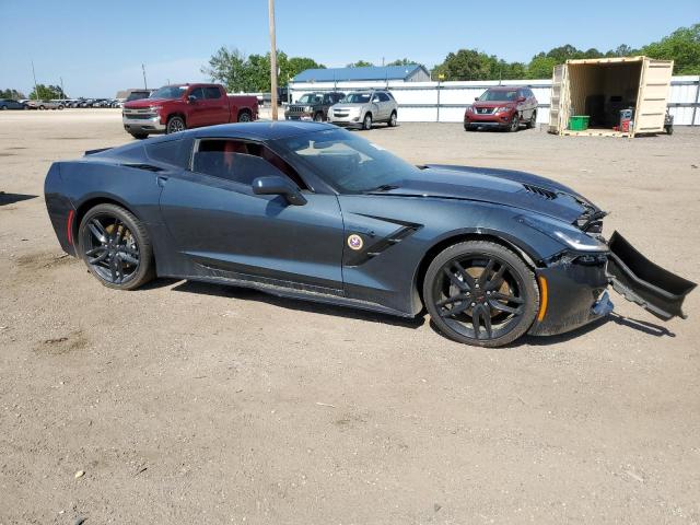 1G1YB2D79K5111662 - 2019 CHEVROLET CORVETTE STINGRAY 1LT CHARCOAL photo 4
