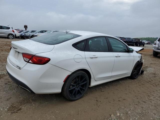 1C3CCCBG7FN524858 - 2015 CHRYSLER 200 S WHITE photo 3