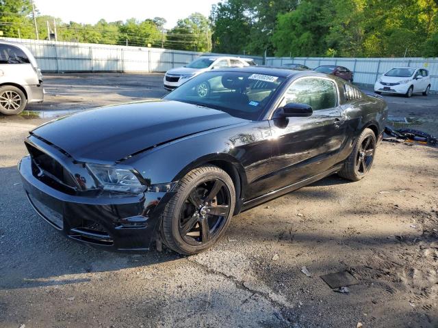 1ZVBP8AM6E5237183 - 2014 FORD MUSTANG BLACK photo 1