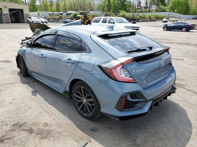 SHHFK7H40MU426121 - 2021 HONDA CIVIC SPORT 灰色 照片 2