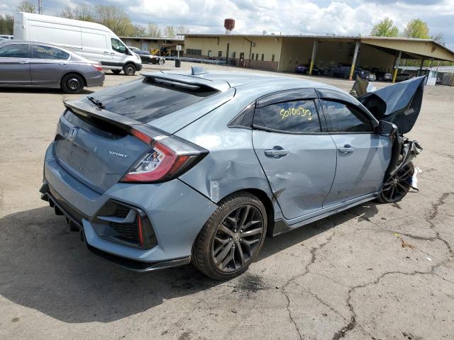 SHHFK7H40MU426121 - 2021 HONDA CIVIC SPORT 灰色 照片 3