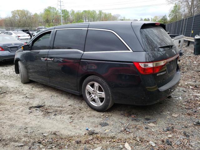 5FNRL5H94CB132117 - 2012 HONDA ODYSSEY TOURING BLACK photo 2