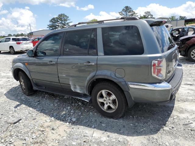 5FNYF28497B001857 - 2007 HONDA PILOT EX GRAY photo 2