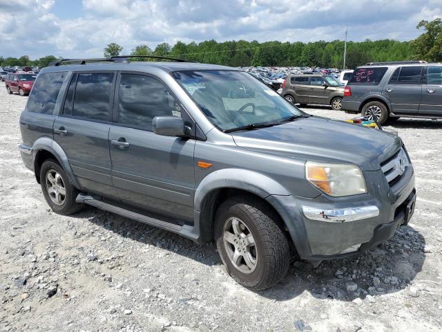 5FNYF28497B001857 - 2007 HONDA PILOT EX GRAY photo 4