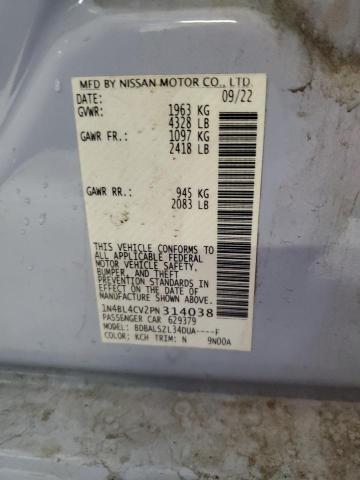 1N4BL4CV2PN314038 - 2023 NISSAN ALTIMA SR WHITE photo 13