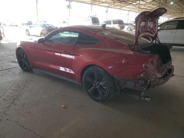 1FA6P8THXM5109876 - 2021 FORD MUSTANG BURGUNDY photo 2