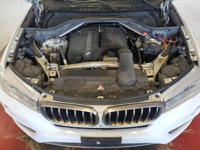 5UXKU2C56F0N77705 - 2015 BMW X6 XDRIVE35I WHITE photo 12