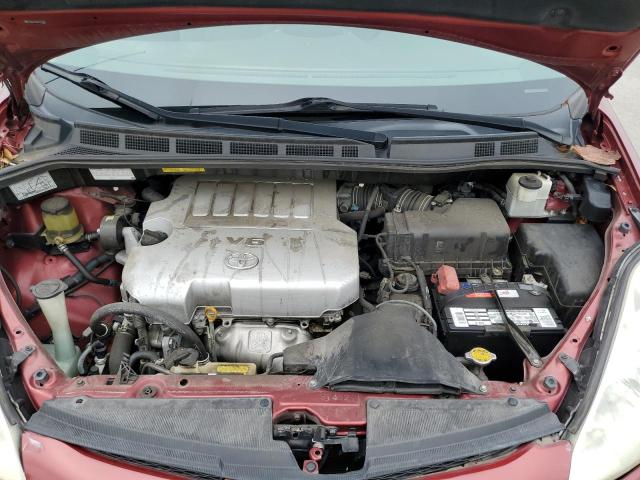 5TDKK4CC0AS322040 - 2010 TOYOTA SIENNA CE RED photo 12