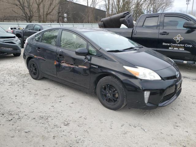 JTDKN3DU3C5536635 - 2012 TOYOTA PRIUS BLACK photo 4