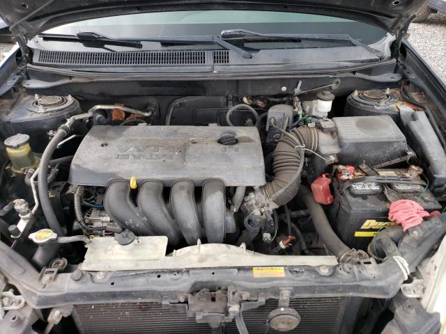 2T1KR32E34C254242 - 2004 TOYOTA COROLLA MA XR BLACK photo 11