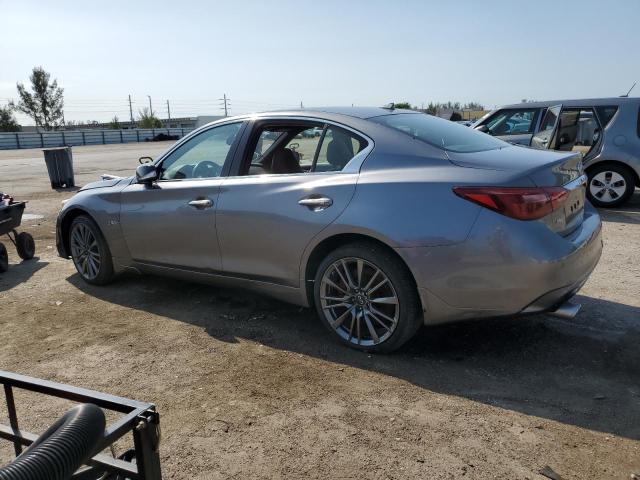 JN1FV7AR2KM800220 - 2019 INFINITI Q50 RED SPORT 400 GRAY photo 2