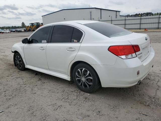 4S3BMAA64A1217973 - 2010 SUBARU LEGACY 2.5I WHITE photo 2