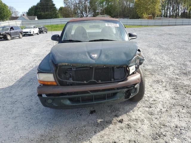 1B7FL26XXXS164839 - 1999 DODGE DAKOTA GREEN photo 5