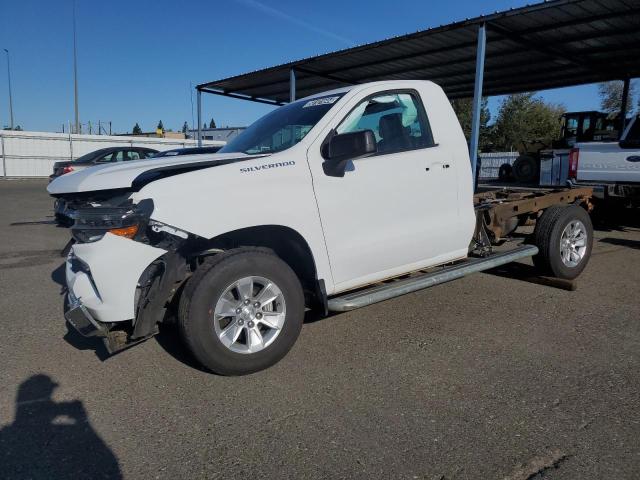 3GCNAAED6PG314228 - 2023 CHEVROLET SILVERADO C1500 WHITE photo 1