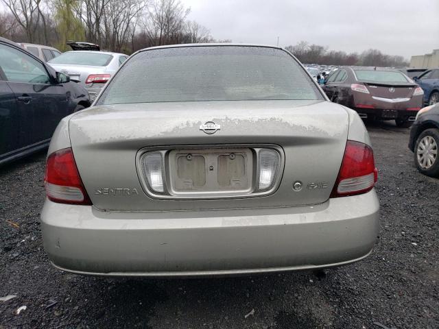 3N1CB51D92L679961 - 2002 NISSAN SENTRA XE GRAY photo 6