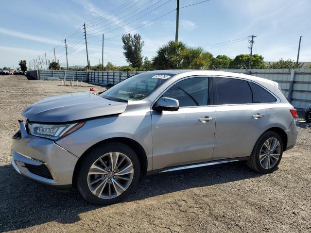 5FRYD3H50HB001136 - 2017 ACURA MDX TECHNOLOGY SILVER photo 1