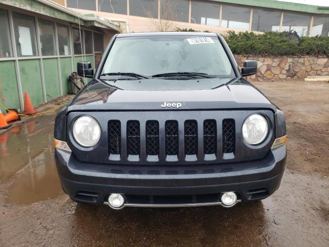 1C4NJPCB5ED825136 - 2014 JEEP PATRIOT LIMITED BLACK photo 5