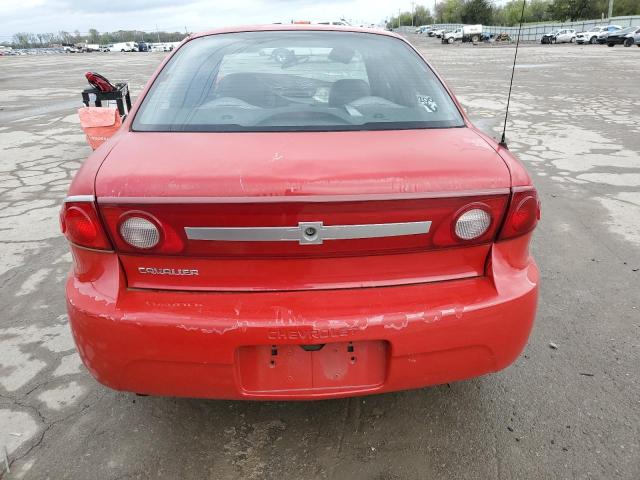 1G1JC52F937232952 - 2003 CHEVROLET CAVALIER RED photo 6