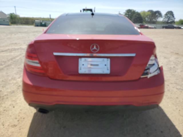 WDDGJ4HB4EG201638 - 2014 MERCEDES-BENZ C 250 RED photo 6