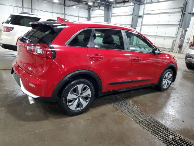 KNDCC3LC4J5154906 - 2018 KIA NIRO EX RED photo 3