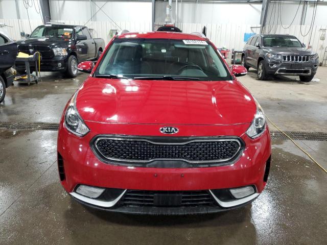 KNDCC3LC4J5154906 - 2018 KIA NIRO EX RED photo 5