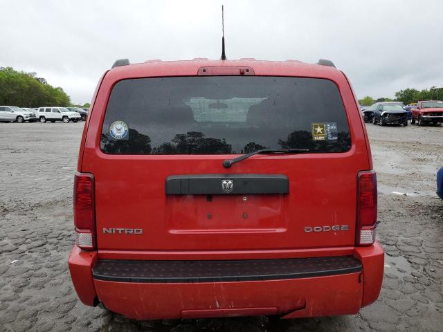 1D4PT4GK1BW549410 - 2011 DODGE NITRO HEAT RED photo 6