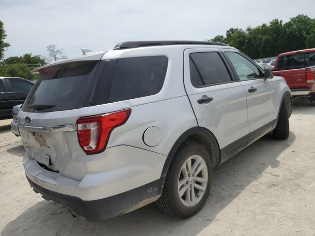 1FM5K7B87HGC75116 - 2017 FORD EXPLORER SILVER photo 3