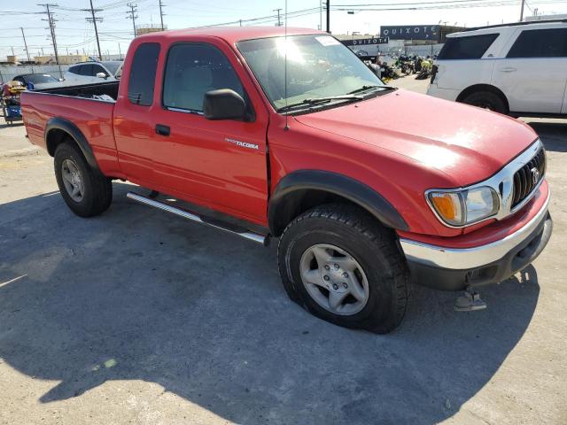 5TESN92N64Z327693 - 2004 TOYOTA TACOMA XTRACAB PRERUNNER წითელი ფოტო 4
