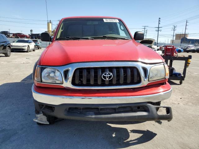 5TESN92N64Z327693 - 2004 TOYOTA TACOMA XTRACAB PRERUNNER წითელი ფოტო 5