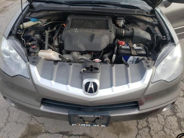 5J8TB18507A021840 - 2007 ACURA RDX TECHNOLOGY GRAY photo 12