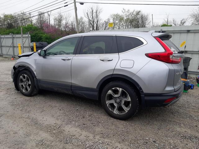 7FARW2H51JE014000 - 2018 HONDA CR-V EX SILVER photo 2