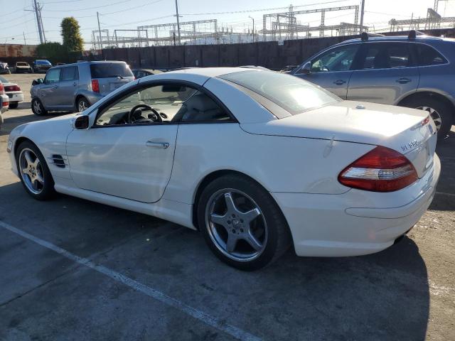 WDBSK71F27F124369 - 2007 MERCEDES-BENZ SL 550 WHITE photo 2