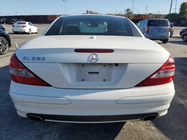 WDBSK71F27F124369 - 2007 MERCEDES-BENZ SL 550 WHITE photo 6